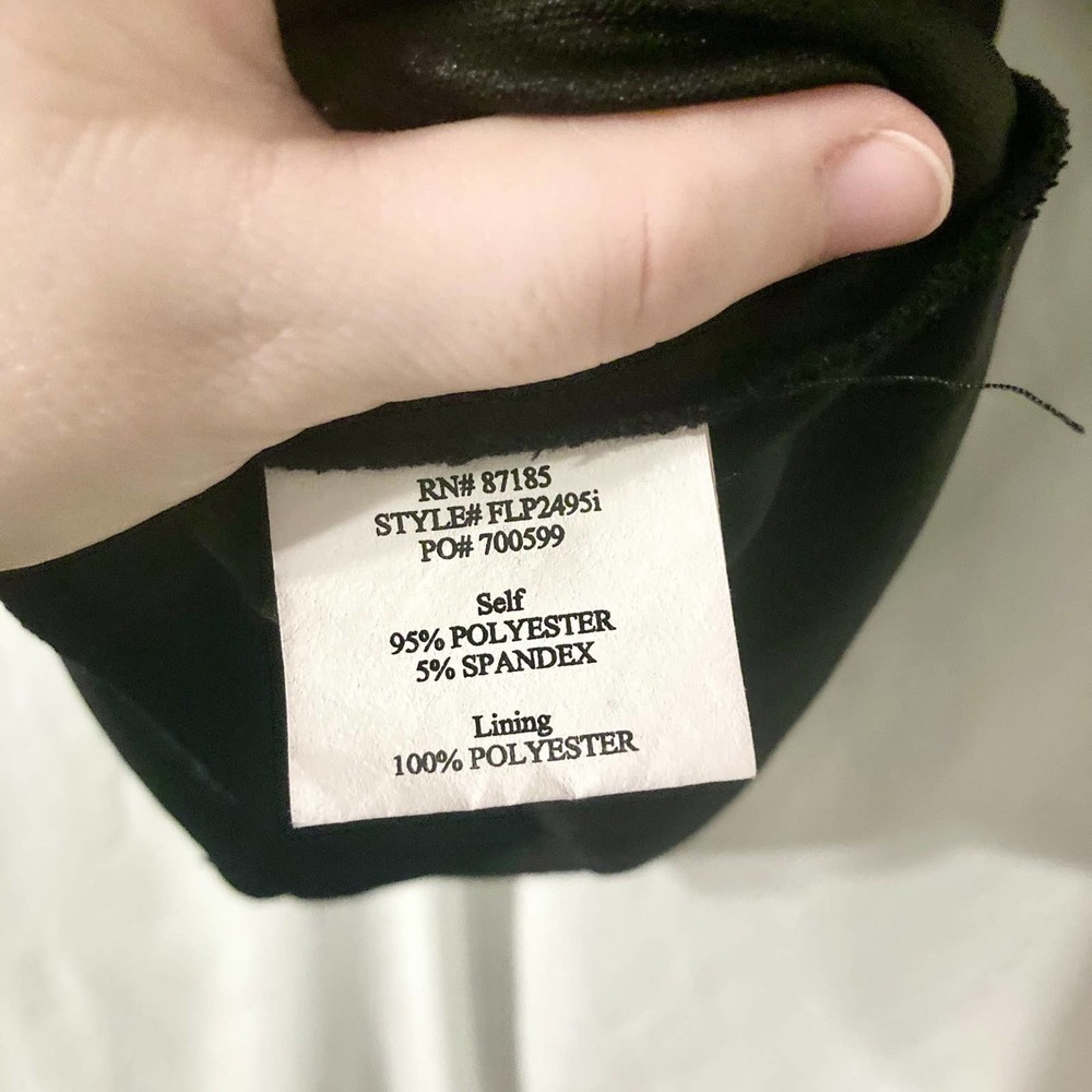 Ruby Rox Black One Shoulder Tiered Bodycon Dress Medium - Picture 7 of 8